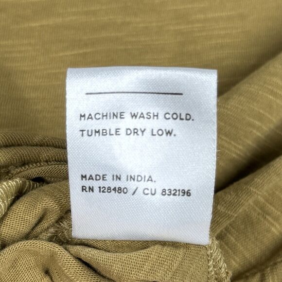 Pact Dress Womens Large Green Sheath Organic Cotton Jersey Casual Commute Office - Picture 8 of 9